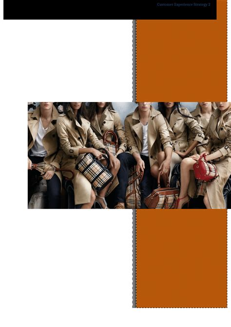 mobile experience burberry study